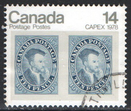 Canada Scott 754 Used